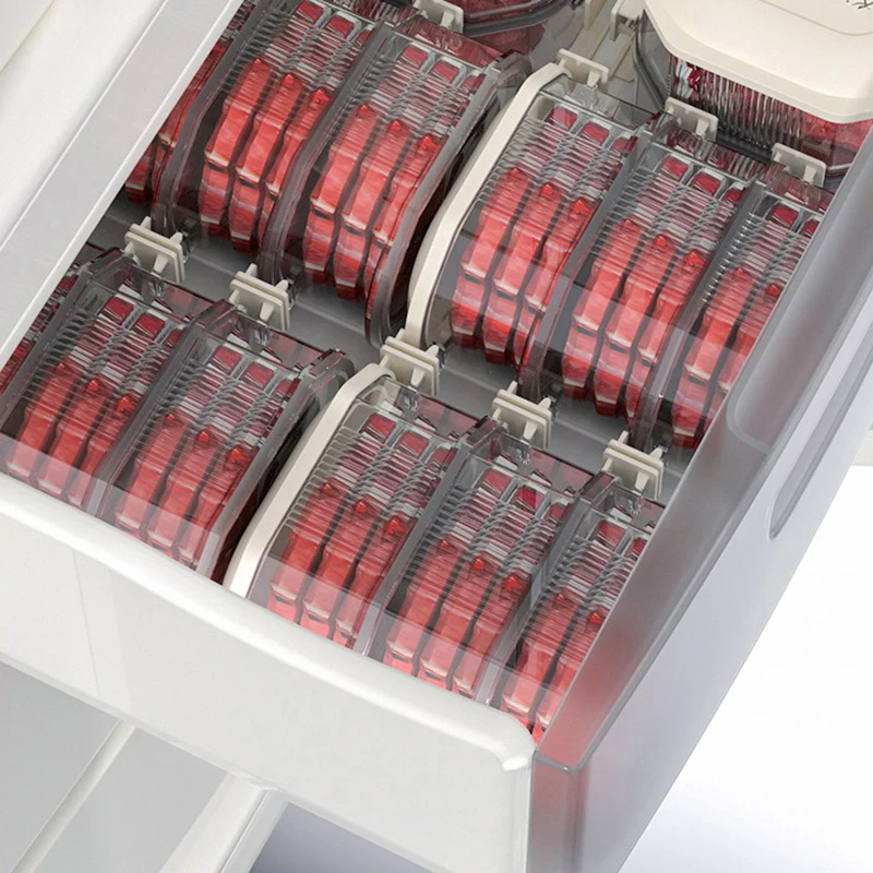 Transparent Spice Seasoning Storage Box Refrigerator Multi-Layer Food Fruit Crisper Box Kitchen Organizer Box Accessories