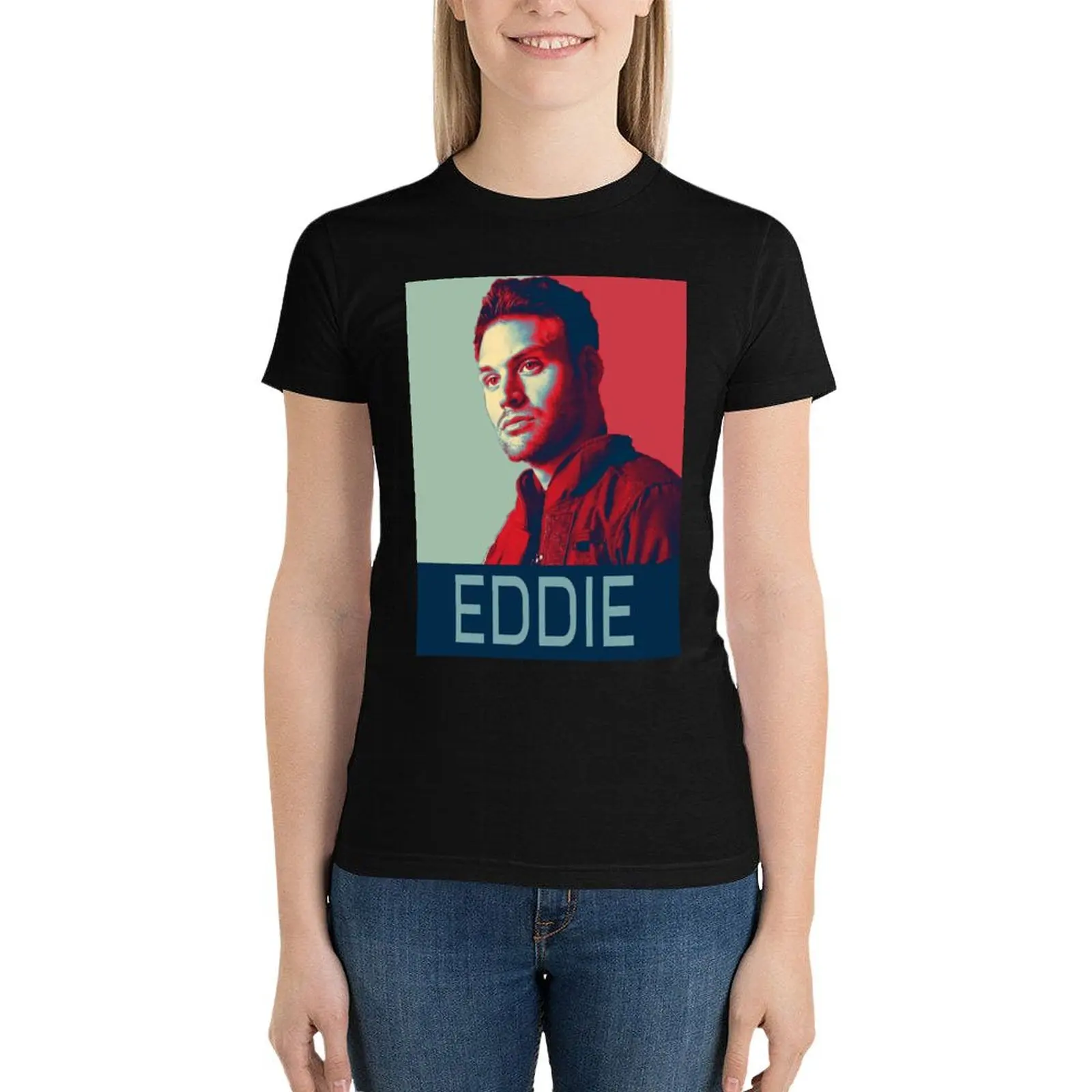 

Eddie T-Shirt funny vintage clothes cute tops summer clothes summer clothes for Women