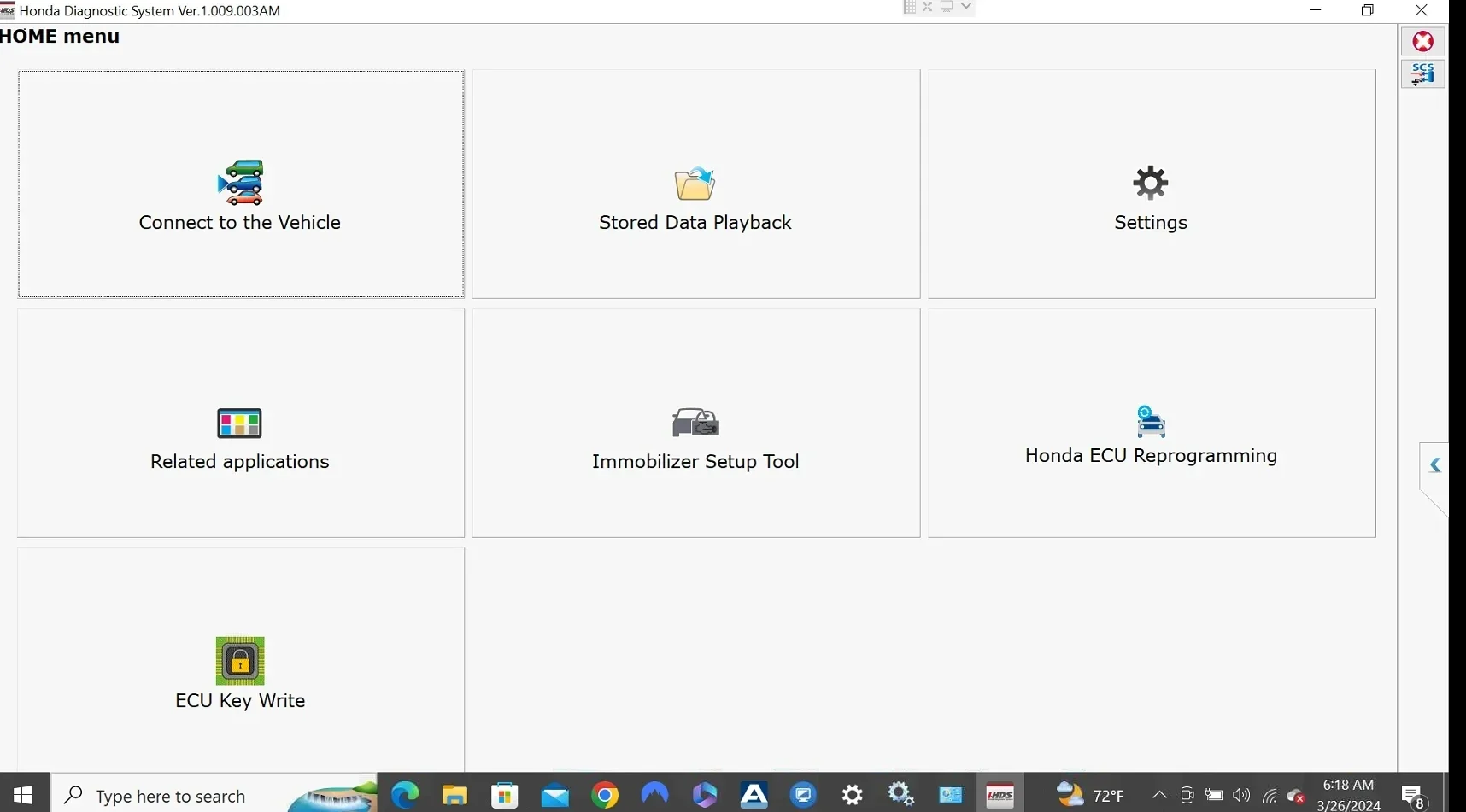Latest Update For Honda HDS Software Online Service Support ECU Programming for HONDA/ACURA Diagnostic System