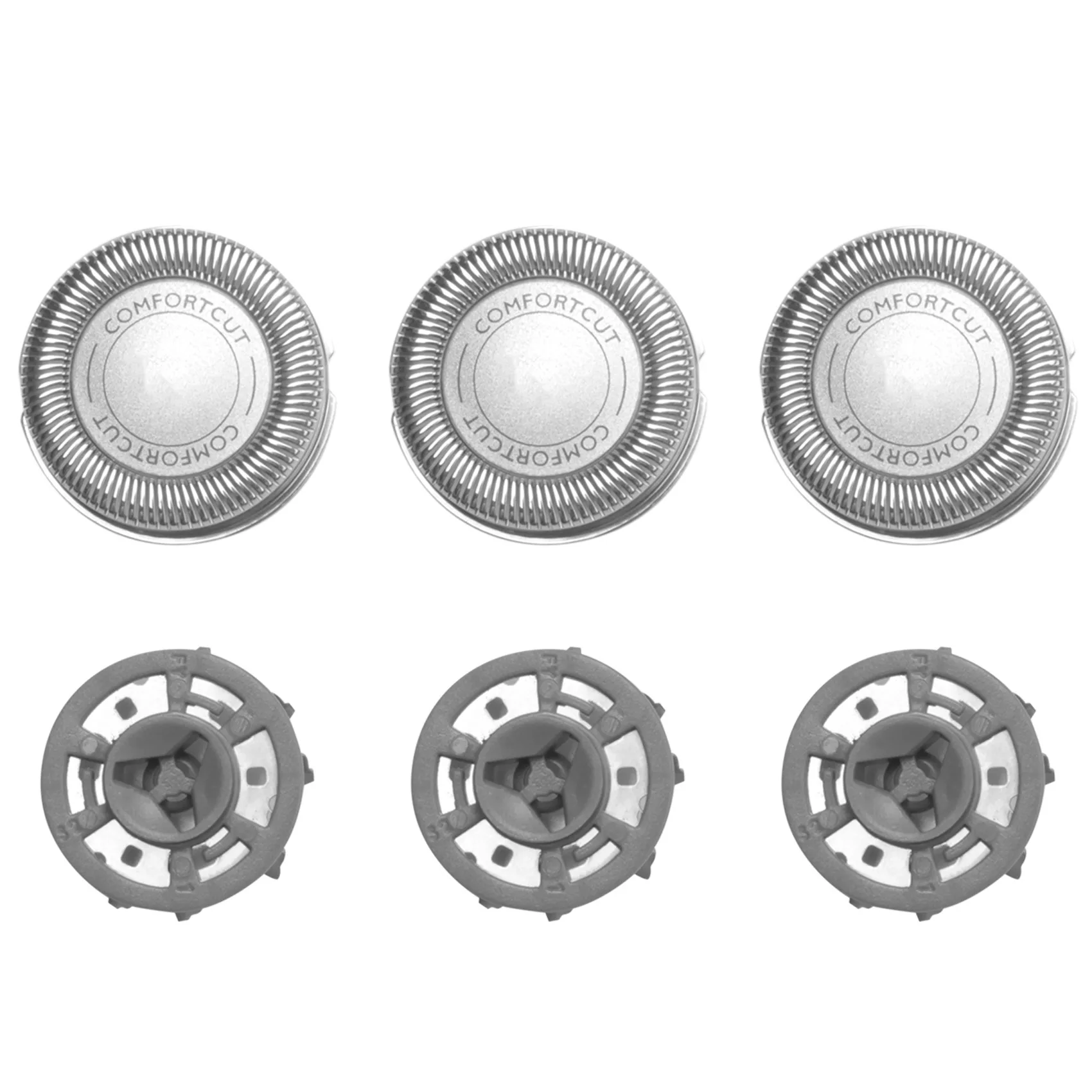 4 Buah Pisau Pengganti Kepala Alat Cukur Elektronik untuk Philips Norecco SH30 SH50 52 Seri 1000 2000 S1020 S1050 S1060 Pisau Cukur