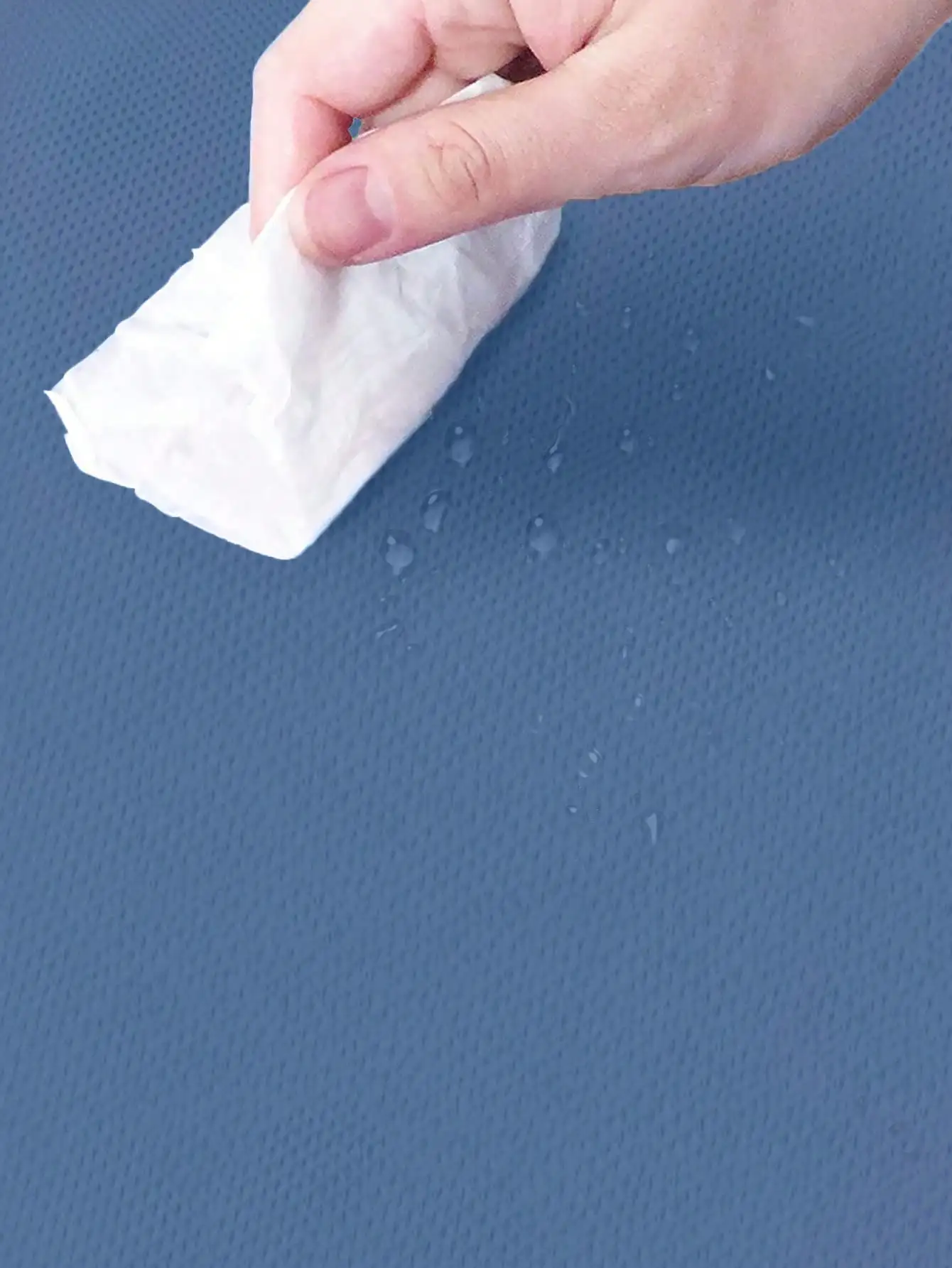 طوي اليوغا حصيرة الأزرق الداكن صديقة للبيئة إيفا للطي السفر اللياقة البدنية بساط للتمارين الرياضية 3/4/6 مللي متر سمك لتدريبات أرضية اليوغا