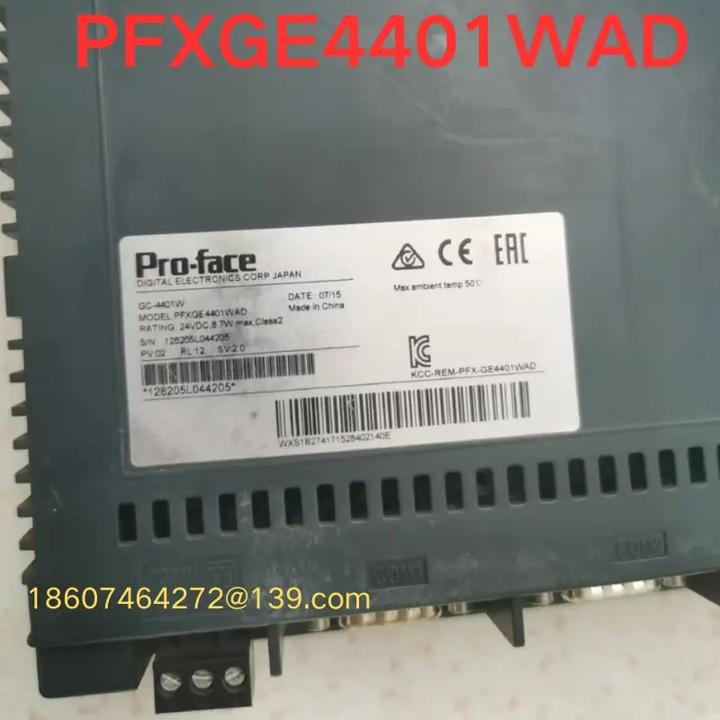 Second-hand test OK ， Touchscreen PFXGE4401WAD