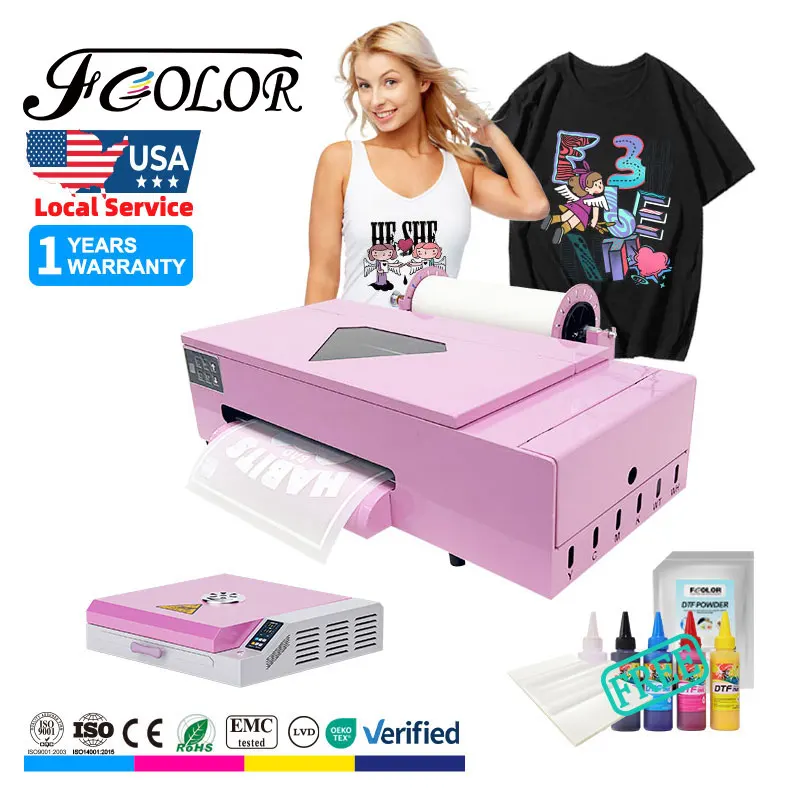 A3 DTF Printer XP600 Head Impresora A3 DTF Printing Machine Direct to Film A3 DTF Printers For Customize T-Shirts