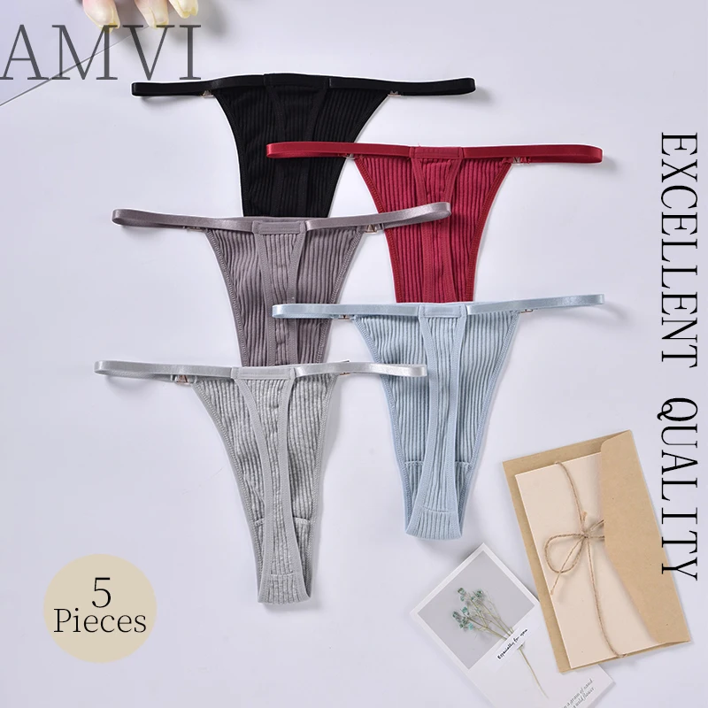 Cotton Solid Color Women's Underwear, Women's Shorts, Fashion Panties, Soft Thong, Summer Comfortable And Breathable Panties