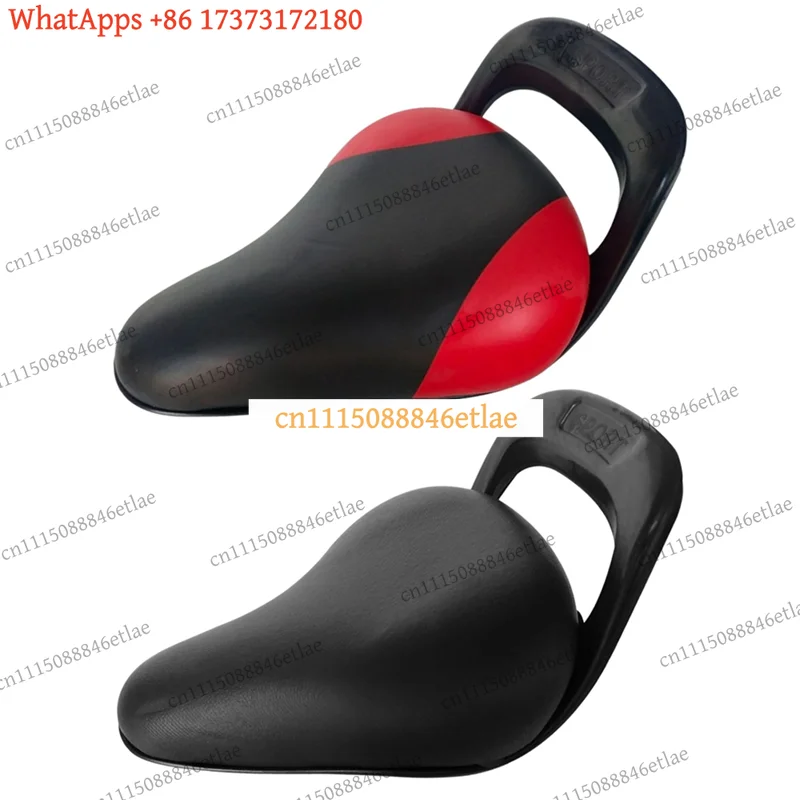 k3 Child Bicycle Seat Front-Mount with Safety Harness for Kids 1-3Y Max 15kg EN 14344 Certified PU Cover Not Adult Saddle Black