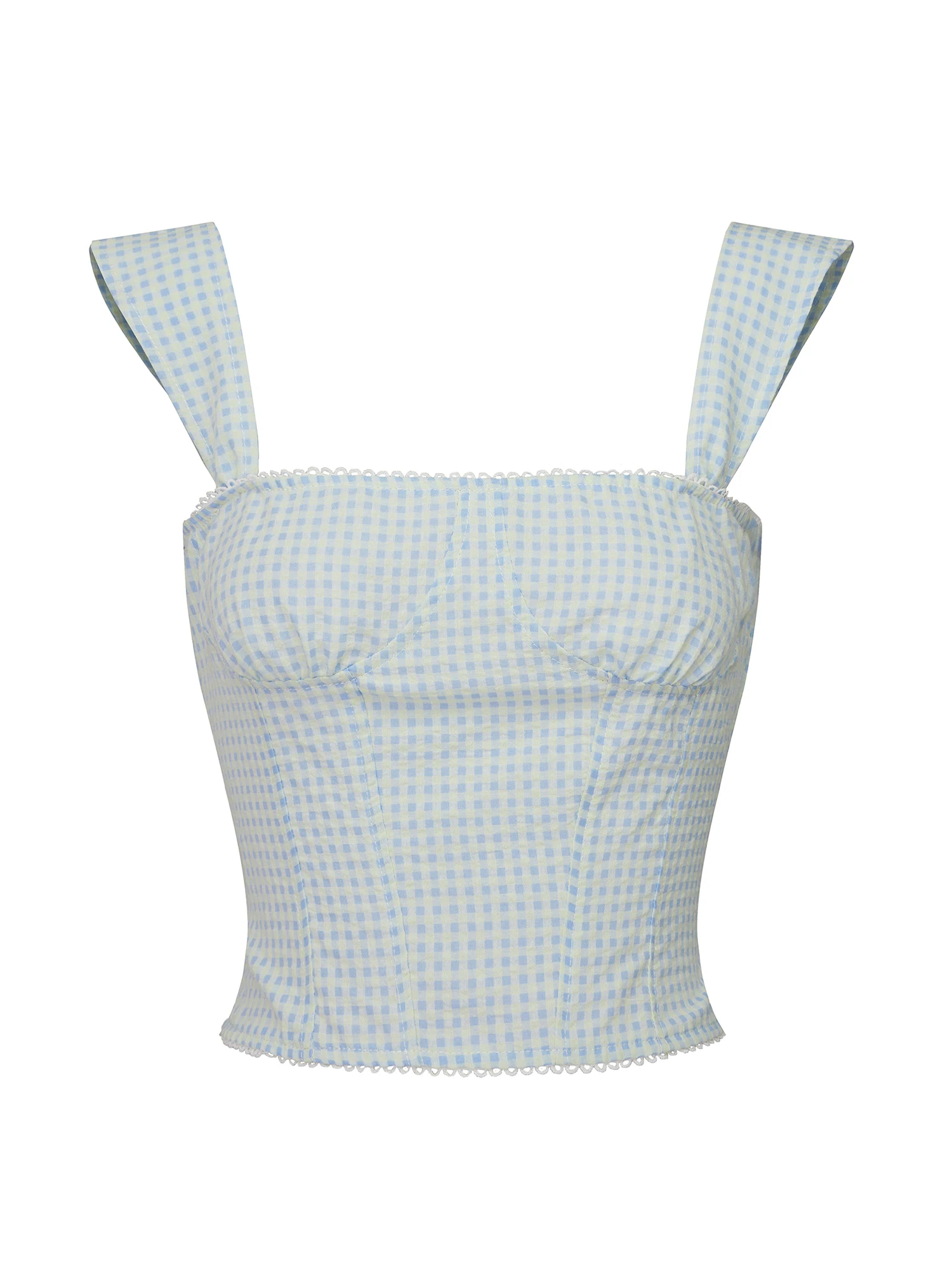 Débardeur décontracté à rayures pour femmes, sans manches, col en v, avec bretelles Spaghetti réglables et Design ajusté