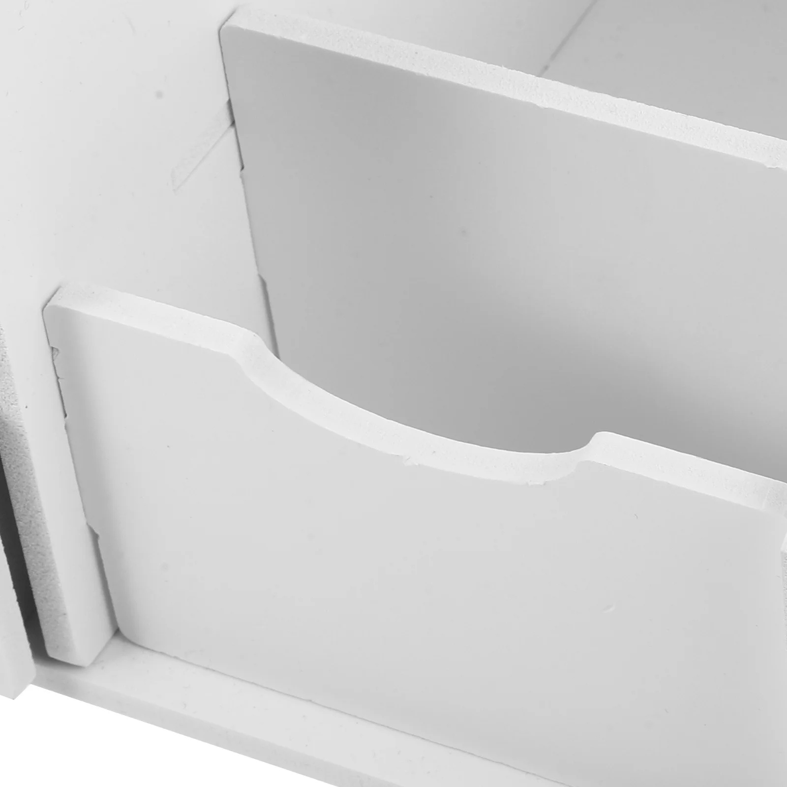 صندوق منظم مرآة المكياج متعدد الوظائف مكون من 3 أدراج لتخزين مستحضرات التجميل والمجوهرات والحمام المكتبي #3