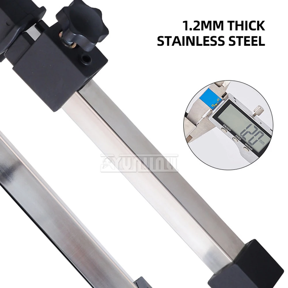 Woodworking telescopic support rods Cabinet mounted cranes Raise the stainless steel support frame Decoration brackets
