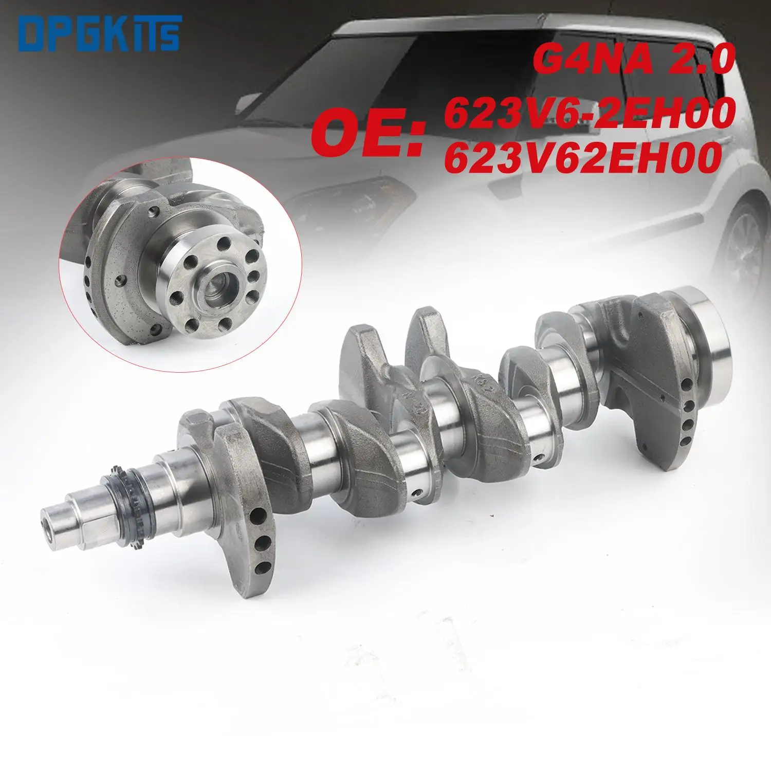 G4NA 623V6-2EH00 623V62EH00 Auto Crankshaft For Hyundai Kia Forte Optima Soul 2.0L 2012-2019