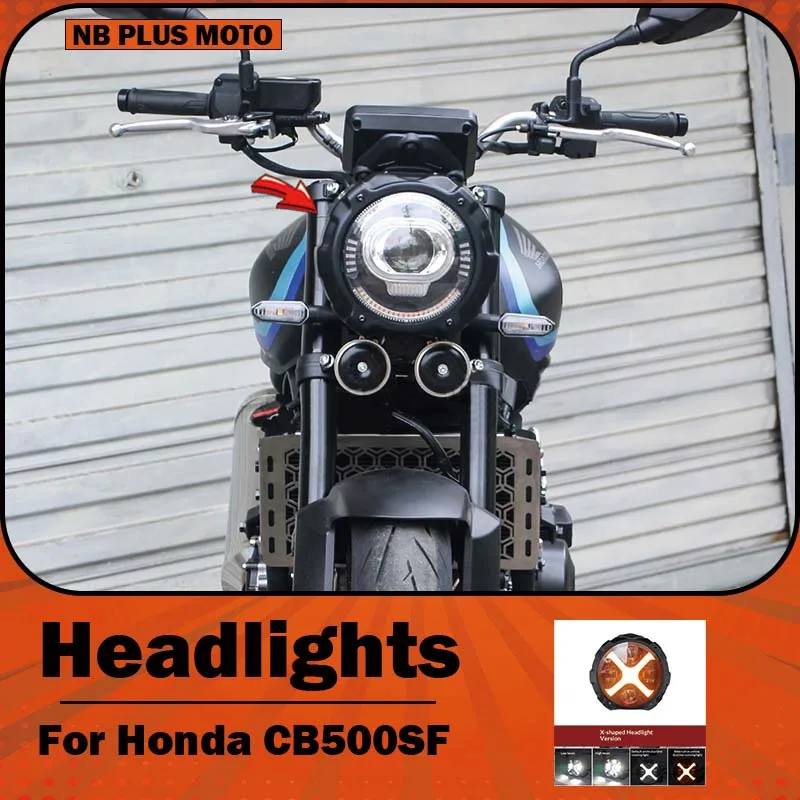 【Premium】For Honda CB500SF Super Four – 7-inch round headlight assembly, front light components