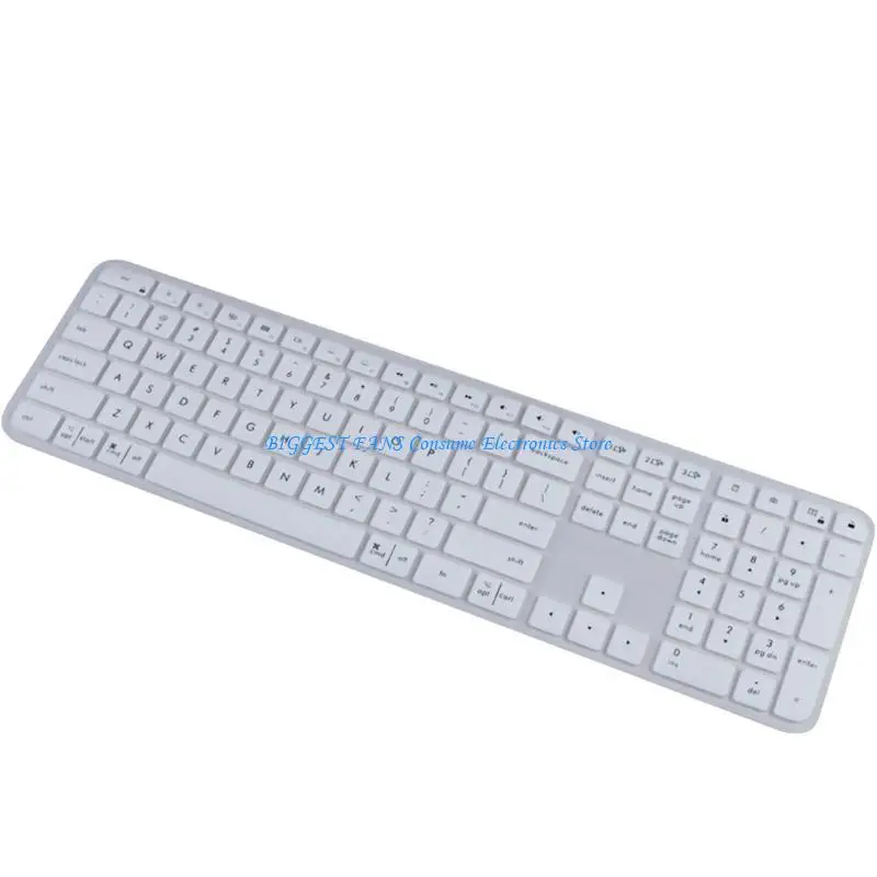 

F68B Ergonomic Keyboard Waterproof Silicone Keyboard Protectors Skin for Craft Mx Keys