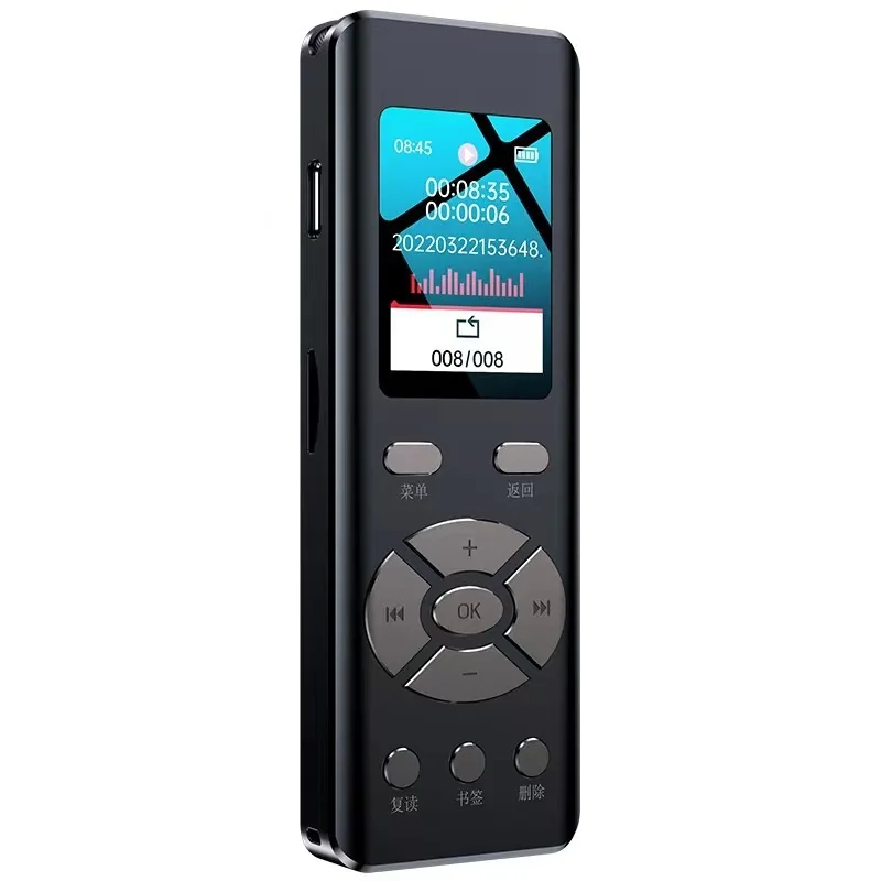 2026 Digital Audio Recorder NG3 Color Screen Voice Activated Record Noise Reduction Digital Voice Recorder With 16GB Expanded M