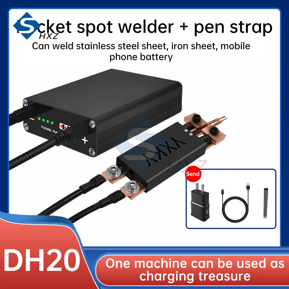 DH20 PRO-MINI Handheld Spot Welding Pen Automatic Trigger Pen 9 Power Spot Welding Machine Integrated Welding Pen for 18650