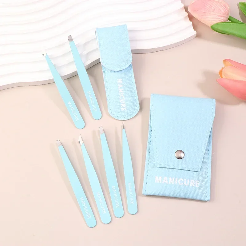 مجموعة ملاقط احترافية مكونة من 2/4 قطعة مثالية لشظية إزالة شعر الحاجب بدون جهد للغاية ومريحة للإزالة #3