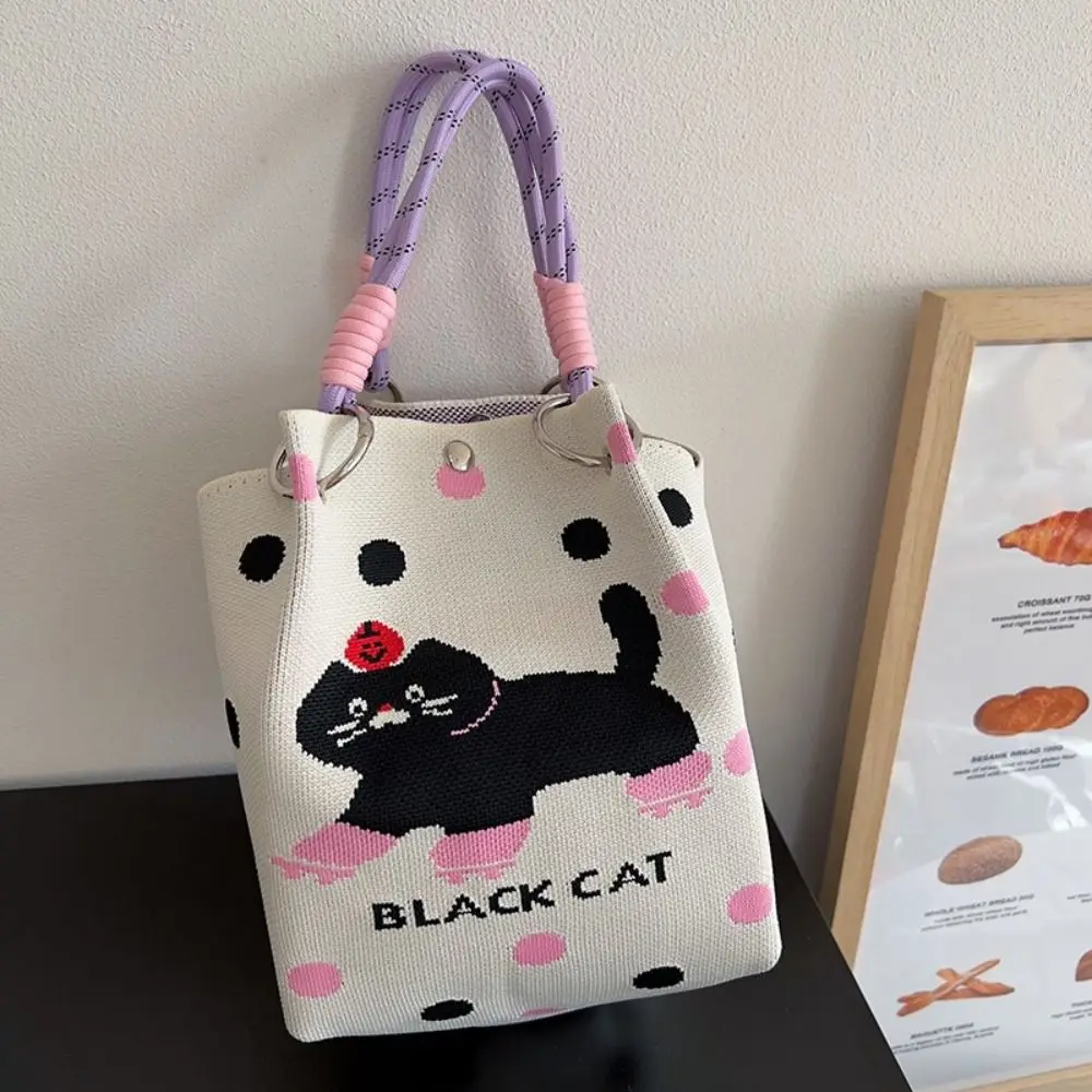 bolsa-tote-de-malha-feminina-com-estampa-de-gato-de-desenho-animado-formato-quadrado-fivela-de-anel-bolsa-de-pulso-grande-capacidade-portatil