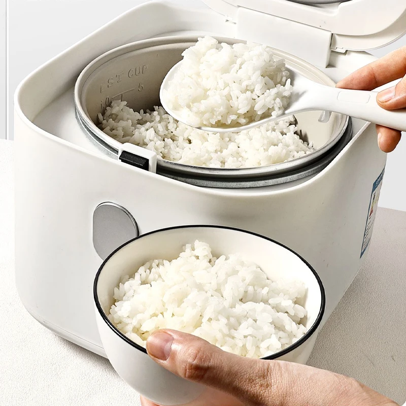 Antibacterial food grade pp plastic rice spoon Standing household rice spoon Non-stick rice with retainer hanger Rice spoon