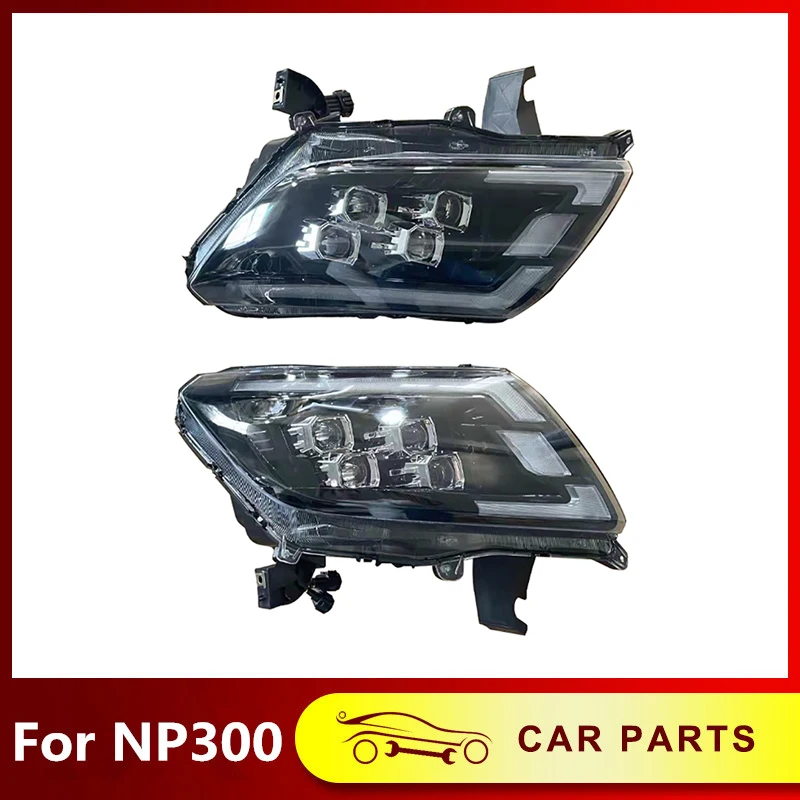 

Vehicle Led Headlight DRL Head Lamp Turn Signal Rear Reverse Brake Fit For Navara NP300 2016-2019 Pickup Modified Accessories