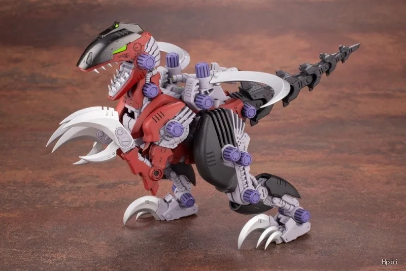 【الأصلي】Kotobukiya HMM سلسلة Zoids Wild EZ-027 Revraptor Mecha-assemble 1/72 عمل نموذج لجسم لعبة