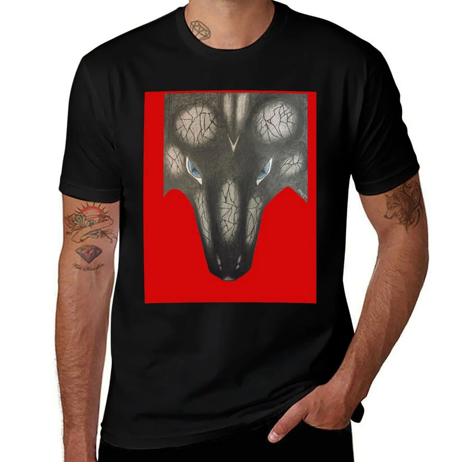 

Dragon Stare T-Shirt t shirt man plain t shirts designer