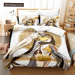 Set copripiumino Anime giapponese con federe Touhou Project Remilia Scarlet Flandre Set biancheria da letto Genshin Impact Bedclothes