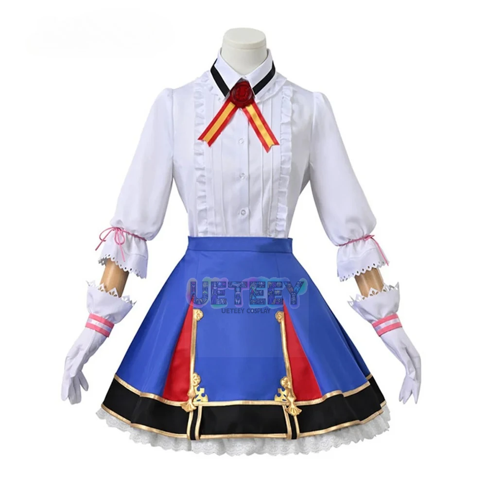 UETEEY COS Uma Musume جميلة ديربي Meisho Doto تأثيري لجميع القديسين عيد الميلاد كرنفال السنة الجديدة زي حفلة #5