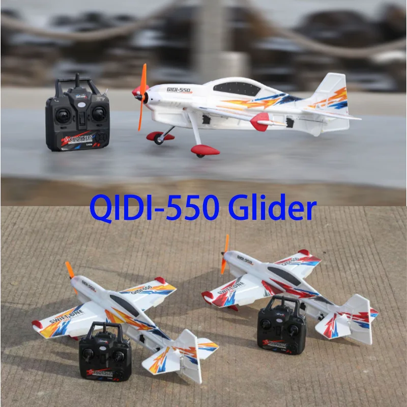 

New Six Channel Radio-controlled Aircraft Indoor And Outdoor Fixed Wing Foam Brushless Motor One Button Crane Glider