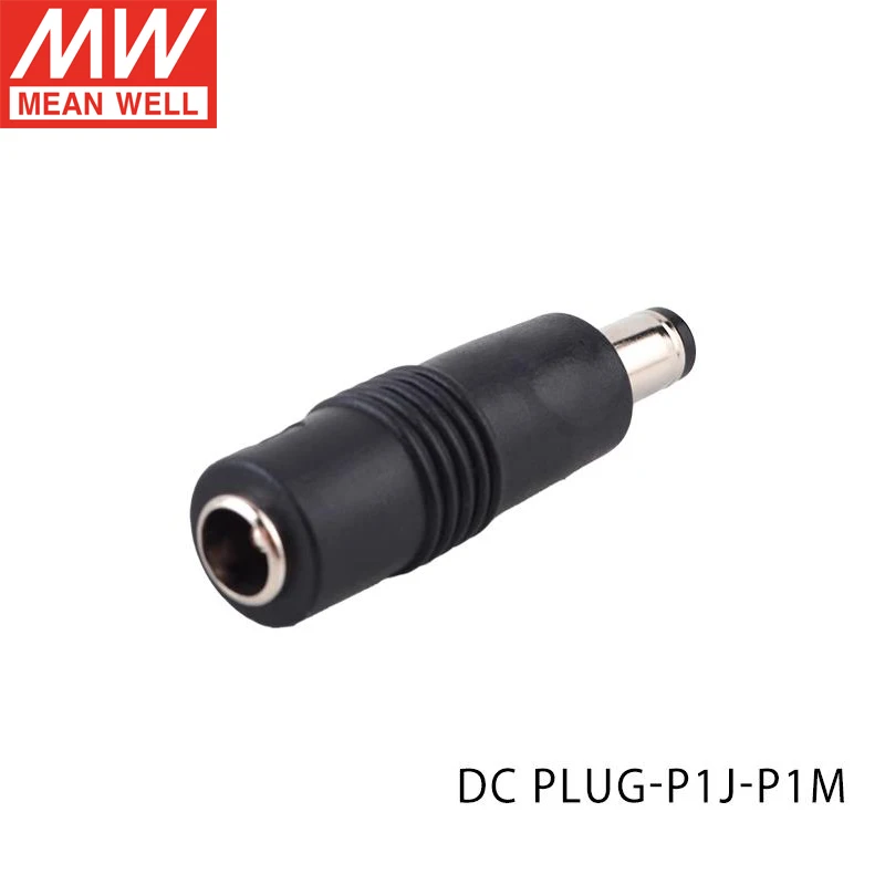 Meanwell Adapter DC-PLUG -P1J/P1M/R7BF-P1J/P1M/P1I/R7B/P1JR Adapter Changeable DC Plug 2.1/2.5x5.5x11mm