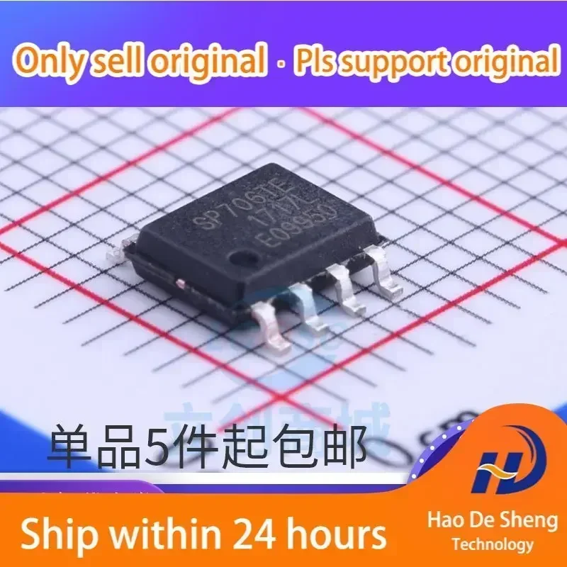 

10 шт./лот SP706TEN-L/TR SP706TEN-L SOIC-8, новый, оригинальный, в наличии