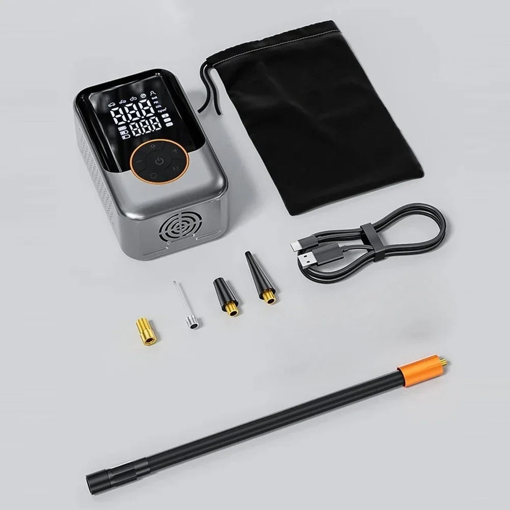 FORGMCCanyo Wireless Car Tire Inflator Portable Air Pump Electric Ai InjectorLCD Display Air Compressor For Bike Motorcycle Tyre