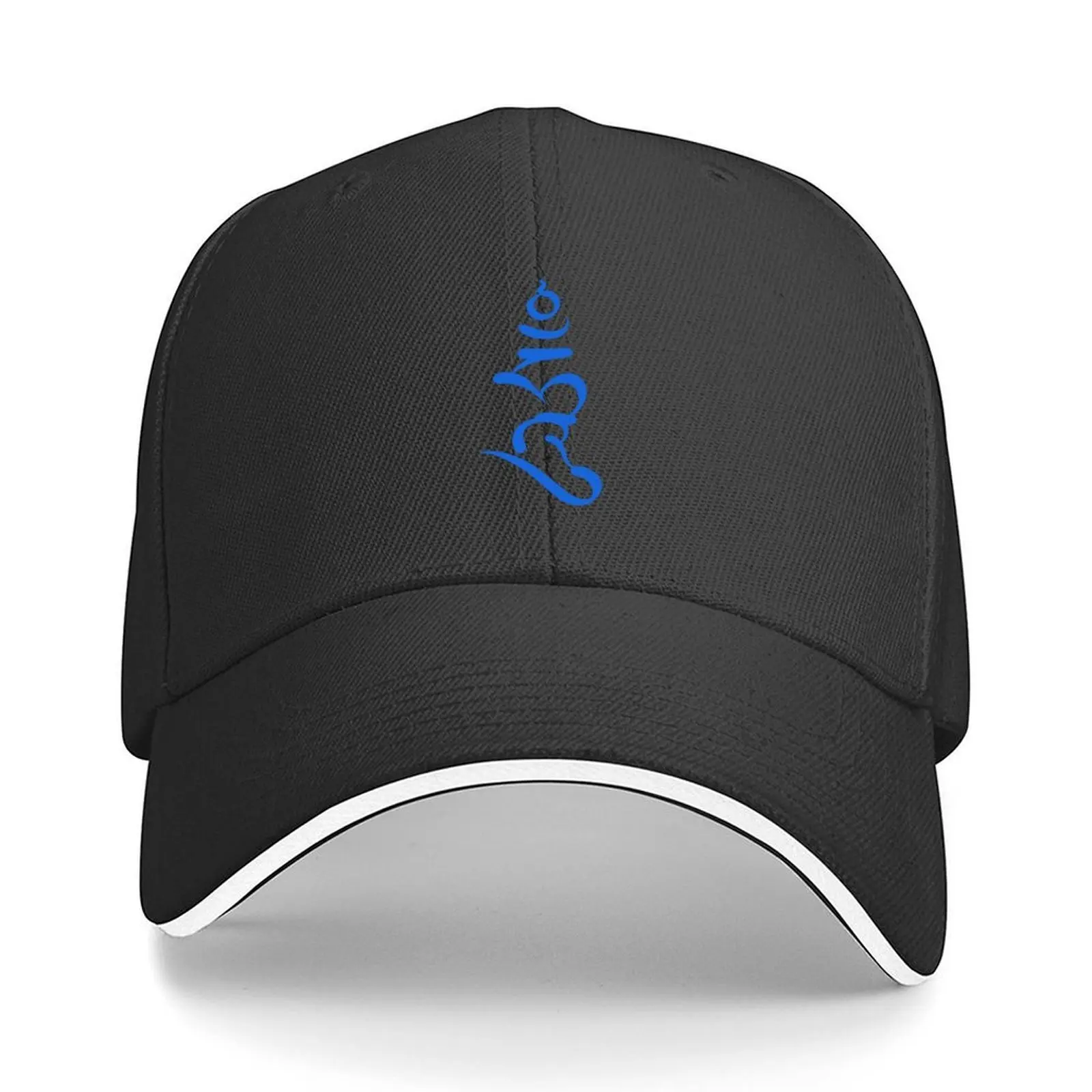 

Blue HUM Syllable Hung Baseball Cap Fishing cap Golf Dropshipping western Hat Women's Men's