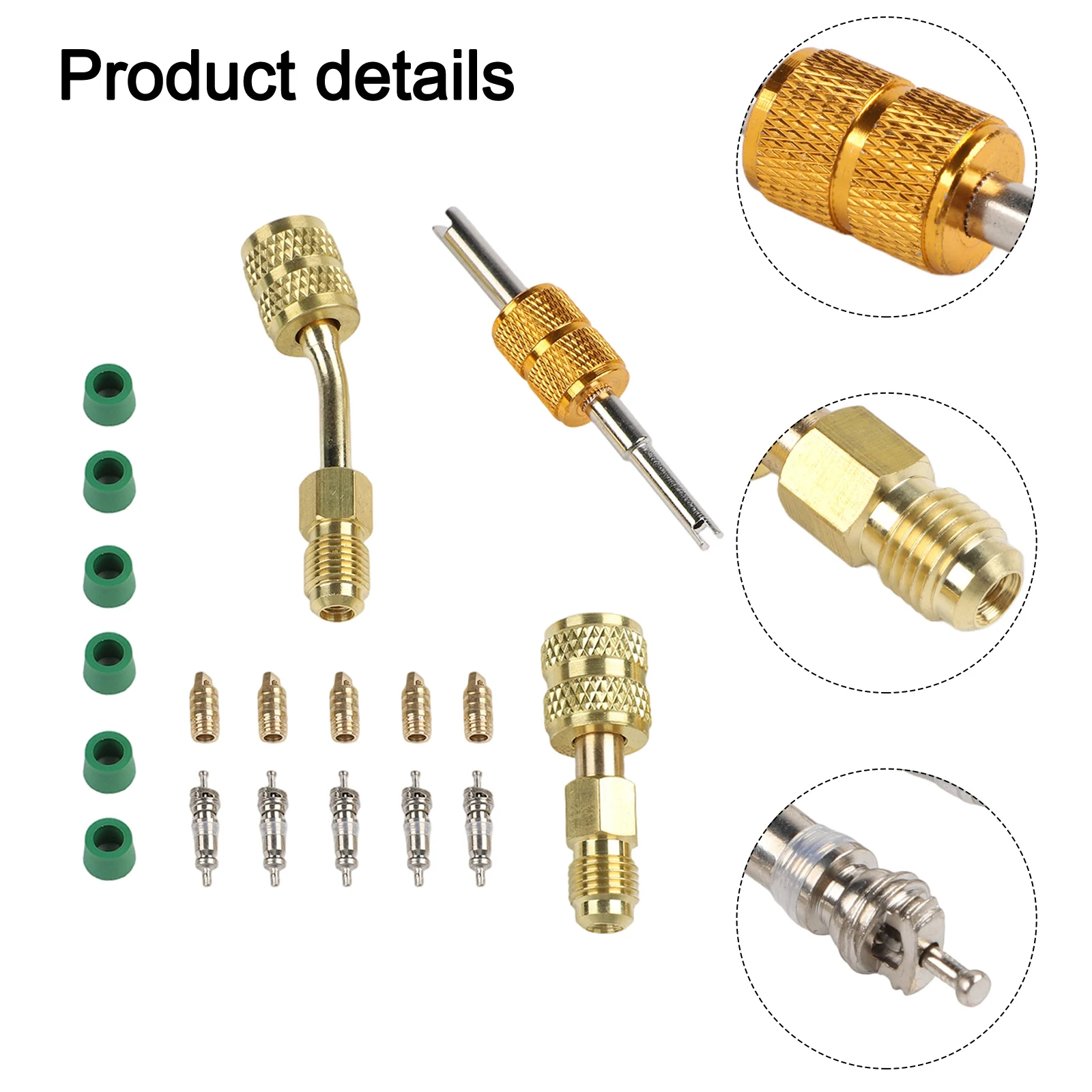 For Air Conditioning Adapter 516 for sae to 14 for sae for R410A Systems Robust and Reliable for Mini Split Installations