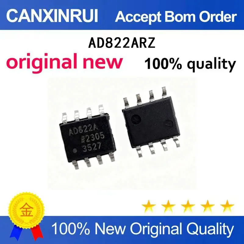 (5-100 Pieces) Brand new original AD822ARZ package SOP-8 operational amplifier chip IC in stock