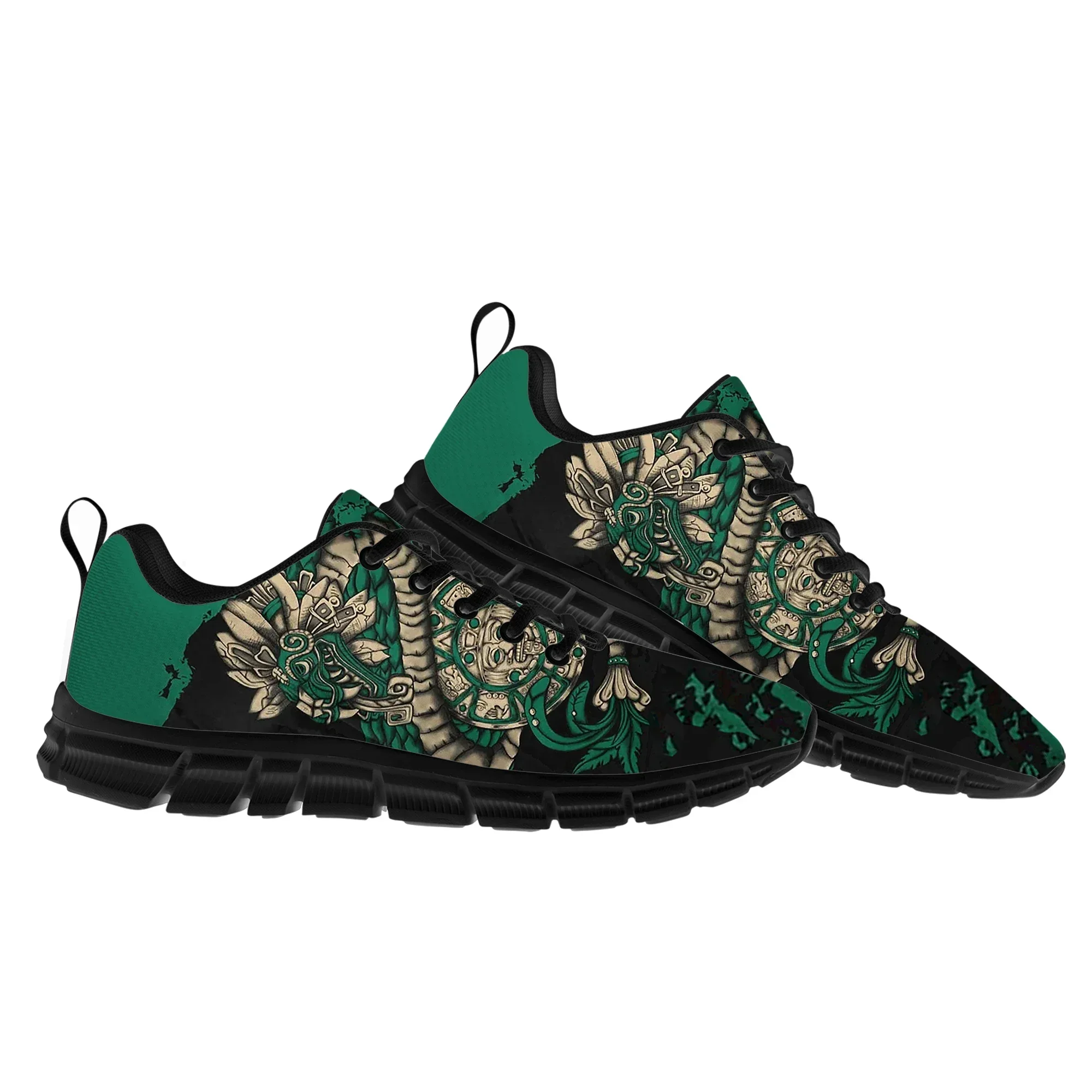 Mexican Aztec Quetzon Sports Shoes Mens Womens Comfortable Sneakers High Quality Casual Sneaker Couple Custom Shoes