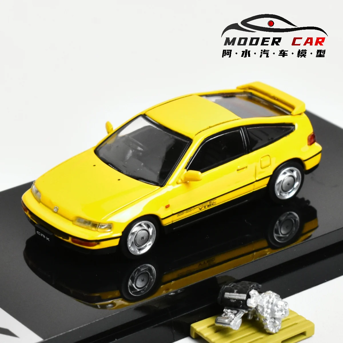 hobby Japan HJ 1:64 CR-X SiR (EF8) Diecast Model Car - AliExpress 26
