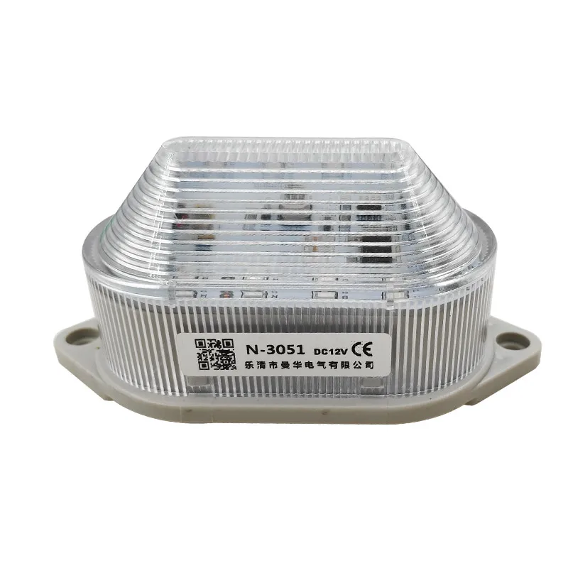 

Двойной цвет, красный, синий светодиодный стробоскопический сигнал, сигнальная лампа N-3051, индикаторная лампа, небольшой мигающий свет для охранной сигнализации 12 В 24 В 220 В