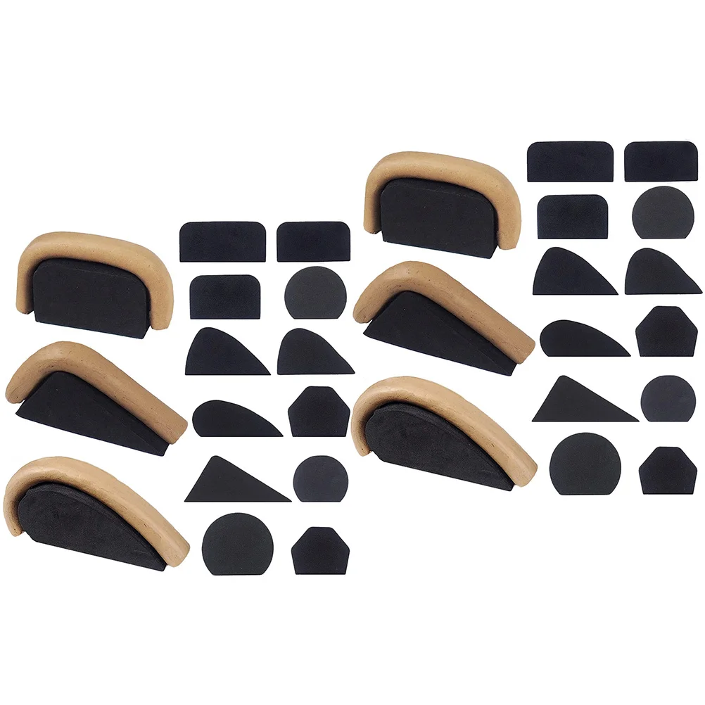 

24Pcs Mug Handle Molds Thick Eva Material Durable DIY Handle Mold for Pottery Clay Cup Accessories Mug Accessories