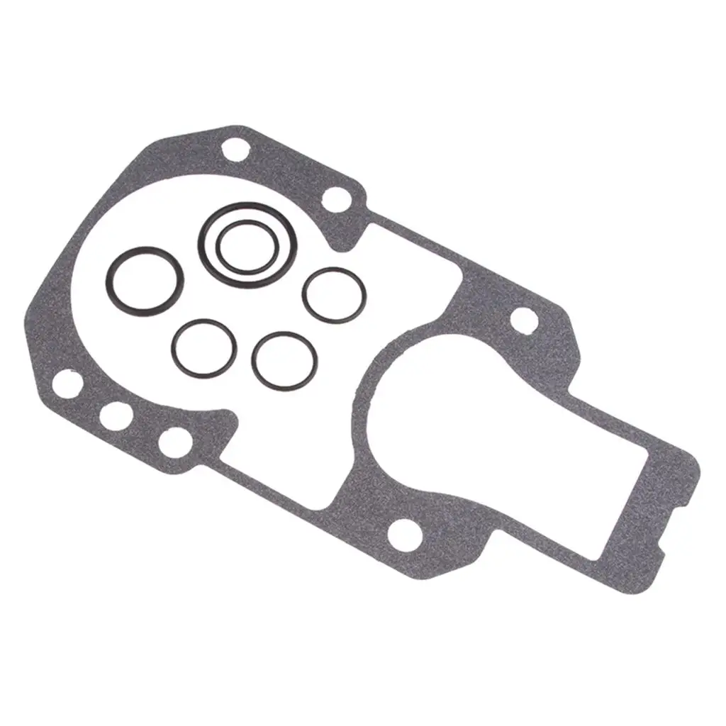 Rubber Outdrive Drive Bell Mount Gasket Set High Quality Replacement for Mercruiser Alpha One GEN II