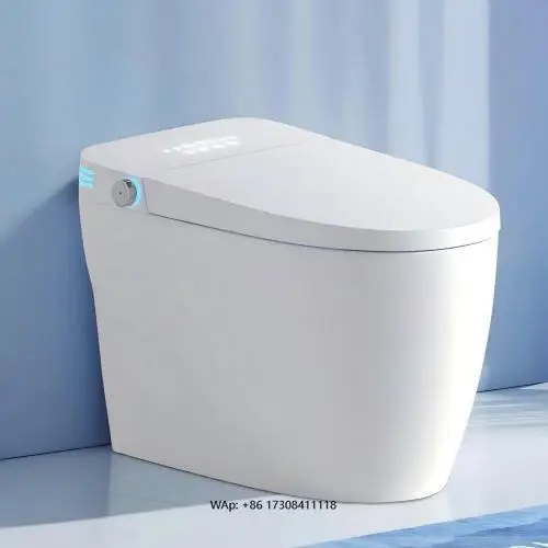 

Smart Bidet Seat Warm Water Wash Air Dryer Heated Seat S-trap Drainage Wall-mounted Remote Control for Toilet Bowl