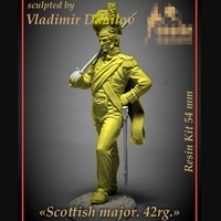 54mm  Resin Model Figure GK，Unassembled and unpainted kit