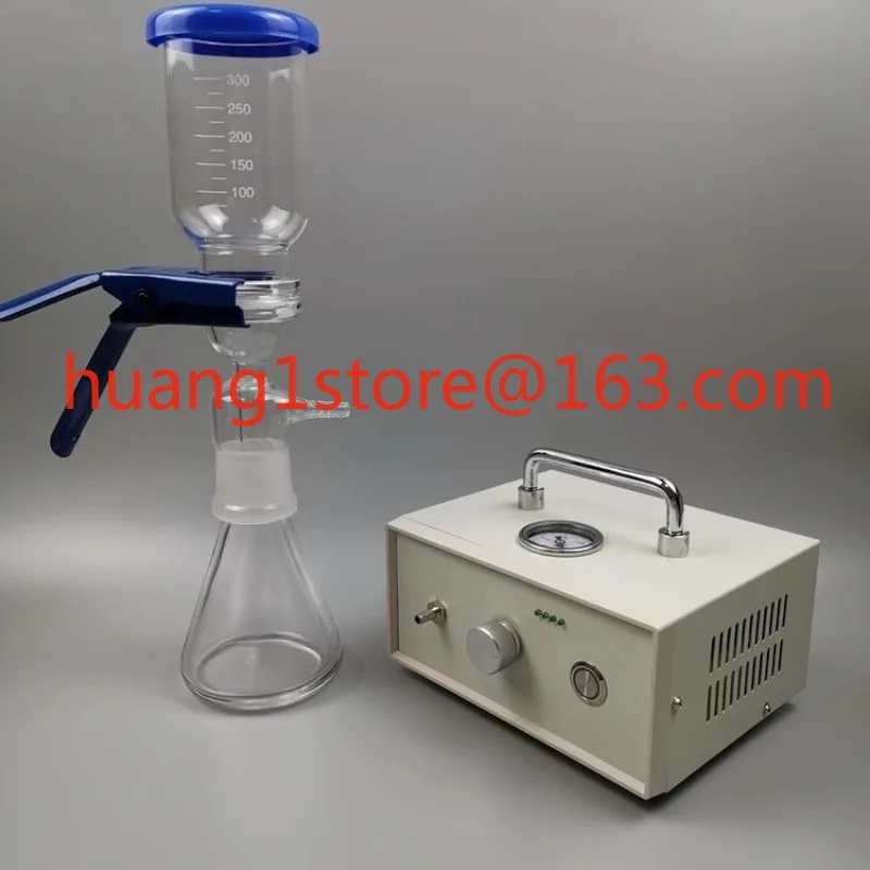 Oil free outdoor micro diaphragm vacuum pump, small suction adjustable positive and negative pressure filtration device