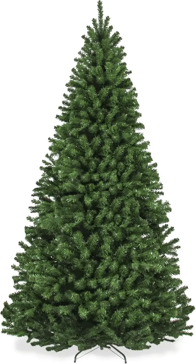 Products Artificial Christmas Tree, 9ft Premium Unlit Realistic Spruce Holiday Décor w/Dense Branches, Easy Assembly