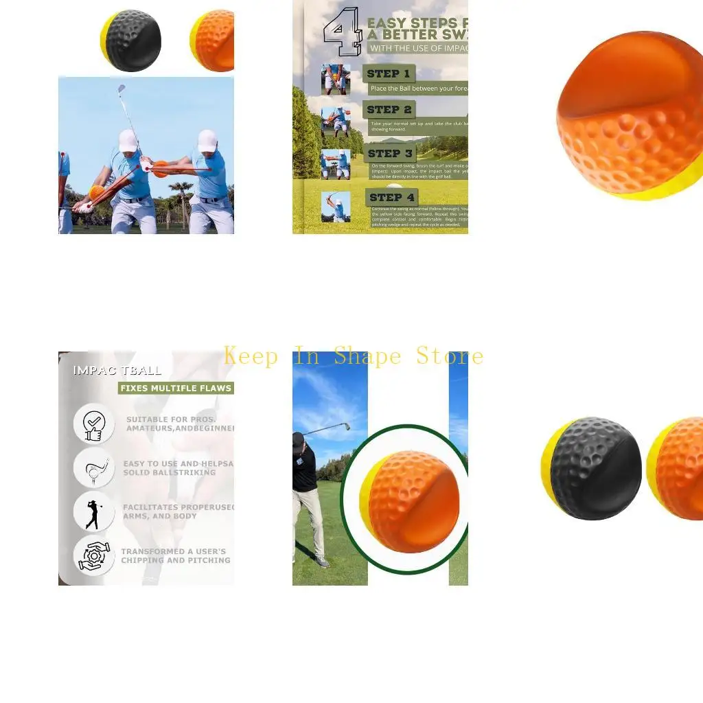 

U1JC Compacts Golf Swing Adjuster With Body Arm Synchronization Practice for Consistent Swing Mechanics