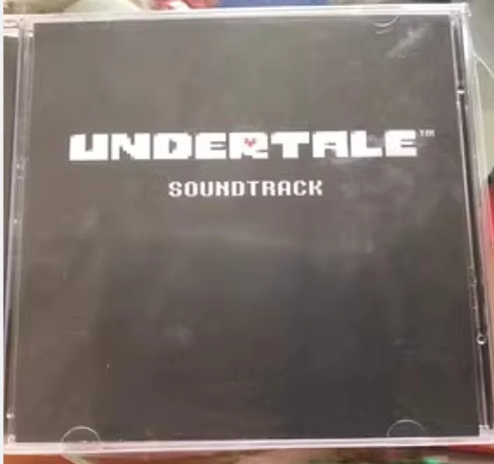 Game Anime UNDERTALE Toby Fox Music CD Greatest Hits OST Album 2pcs Music Record Cosplay Walkman Car Soundtracks Box Collection