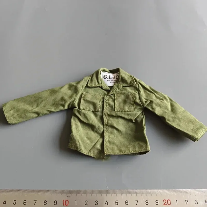 1/6 Scale Army Green Long Sleeves Shirt Casual Shirt Clothes Model for 12\'\' Male Solider Action Figure Body Display Toys