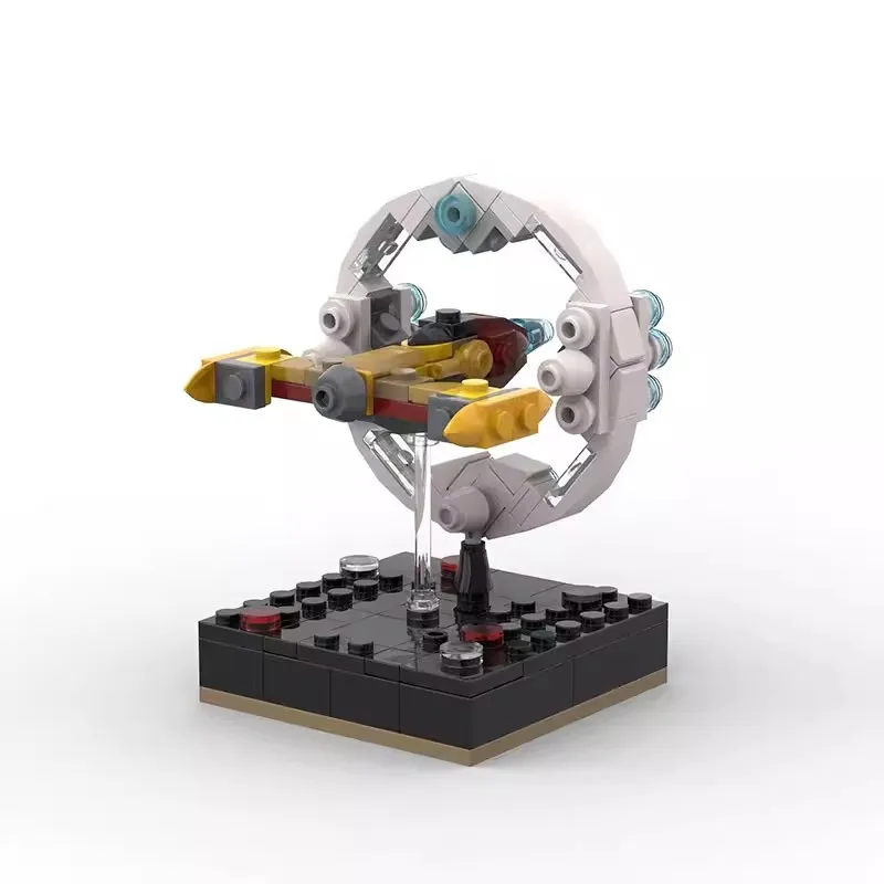 Mymocs Ideas MOC Star Movie Mini Spaceship Diorama Shuttle Snowspeeders Wing Starfighters Sets Building Blocks Kid Toys Gift