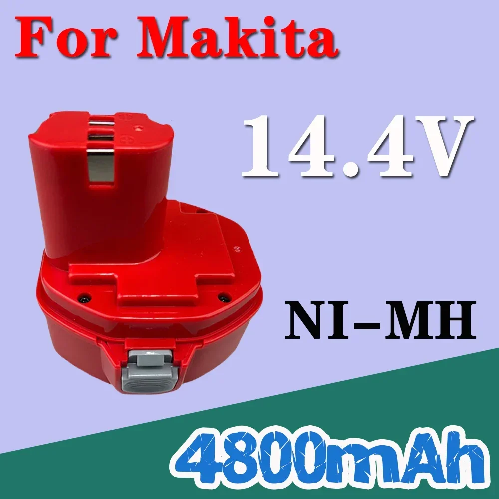 

Rechargeable For Makita 14.4V Battery 4800mAh Ni-MH Battery PA14 1422 1433 1420 192600-1 6281D 6280D 6337D Rechargeable Batterie