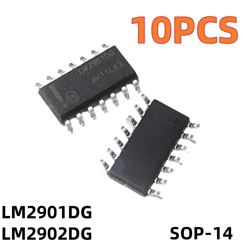 10PCS LM2901DR2G SMT SOP14 LM2901 LM2901DG LM2902DG new