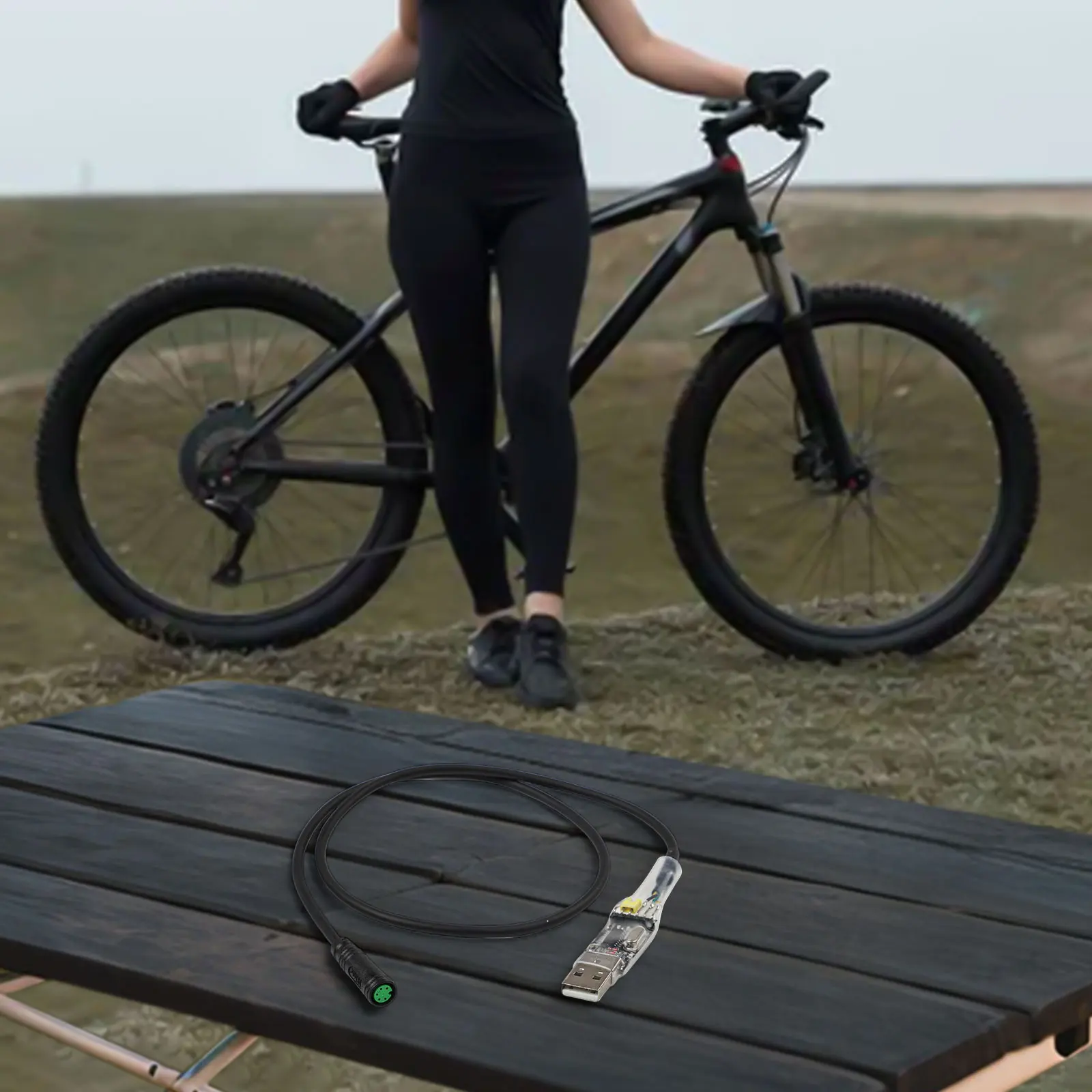 

Motor USB Programming Cable for For bafang Mounted Motors Connects to PC for Controller Parameter Modification