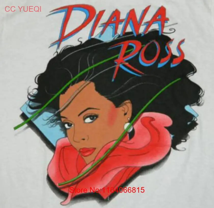 Vintage Diana Ross t shirt color gift Christmas -gift halloween