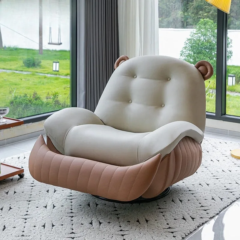 

Lazy Rocking Chair Lazy Sofa Single Massage Chair Sleeping and Reclining Multifunctional Living Room Balcony Leisure